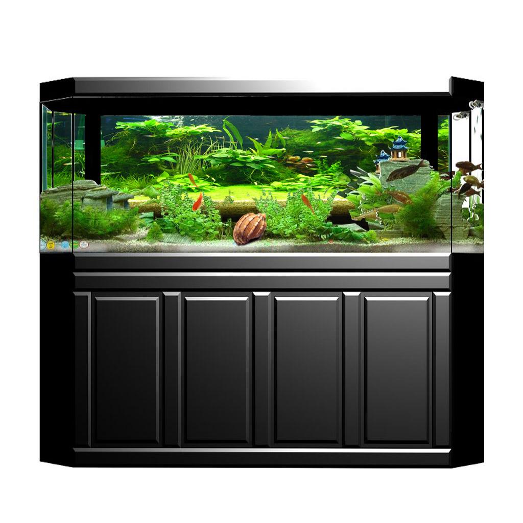 Fish In Aquarium Picture - 3D-Aquarium-Hintergrund-Aufkleber HD-Bild Aquarium-Wandbild Poster für Aquarium-Zubehör