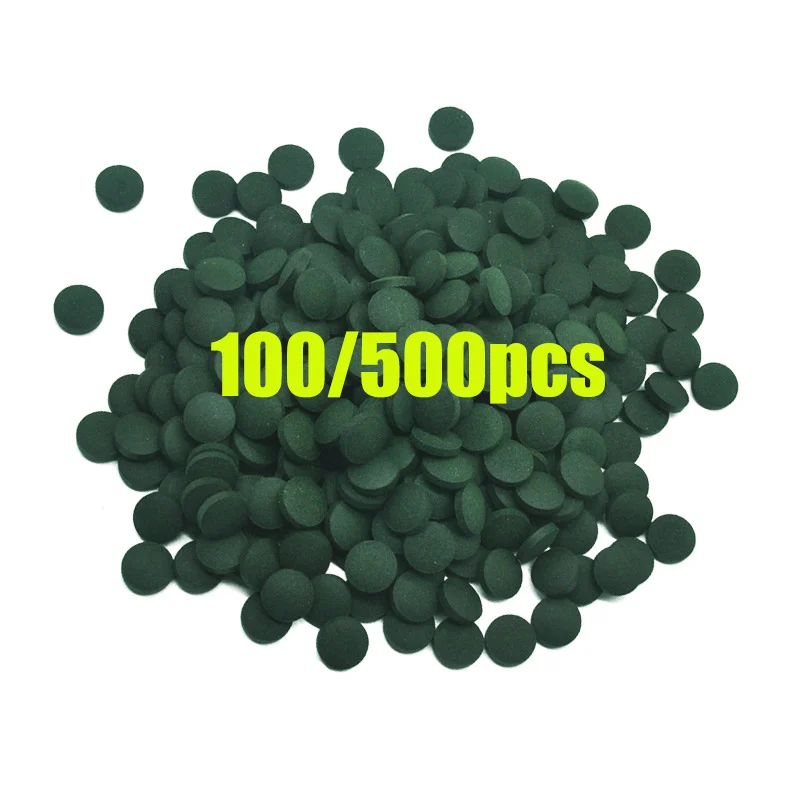 100 Stück hochreine Spirulina- – Aquarium Fish Holiday Food Bewertung und Preis