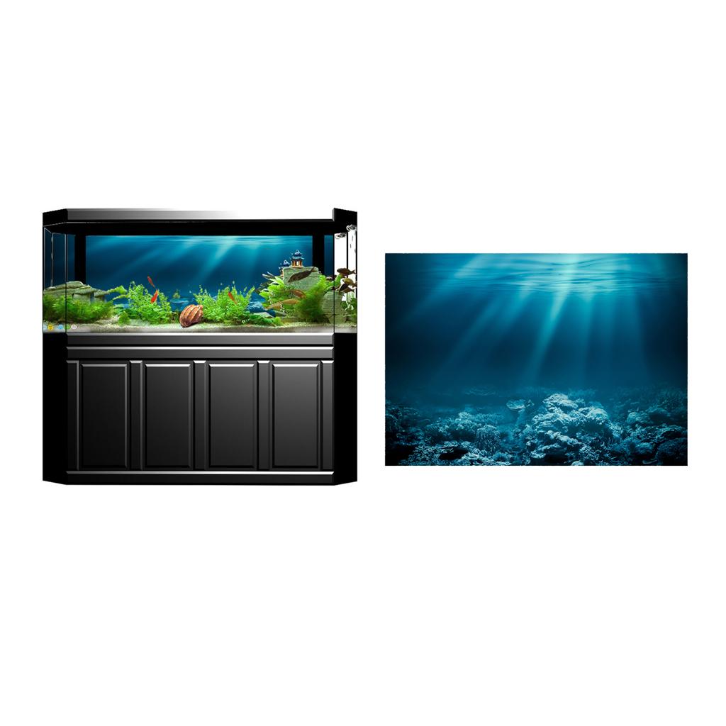 Aquarium-Klebefolie PVC 3D HD  – Fish In Aquarium Picture Bewertung und Preis