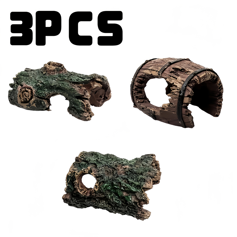 3 Stück Natürlicher Baumstamm  – Fish In Aquarium Picture Bewertung und Preis