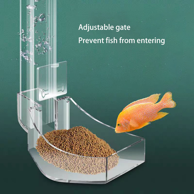 Aquarium-Futterrohr aus Acryl. – Aquarium Fish Variety Bewertung und Preis
