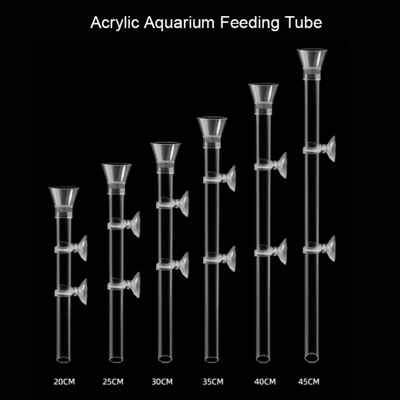 Acryl Aquarium Feeder Rohr Sch – Aquarium Fish Holiday Food Bewertung und Preis