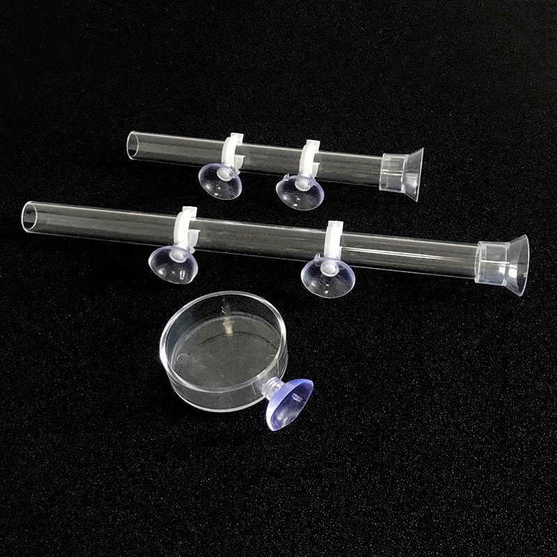 Acryl Aquarium Feeder Rohr Sch – Aquarium Fish Holiday Food Bewertung und Preis